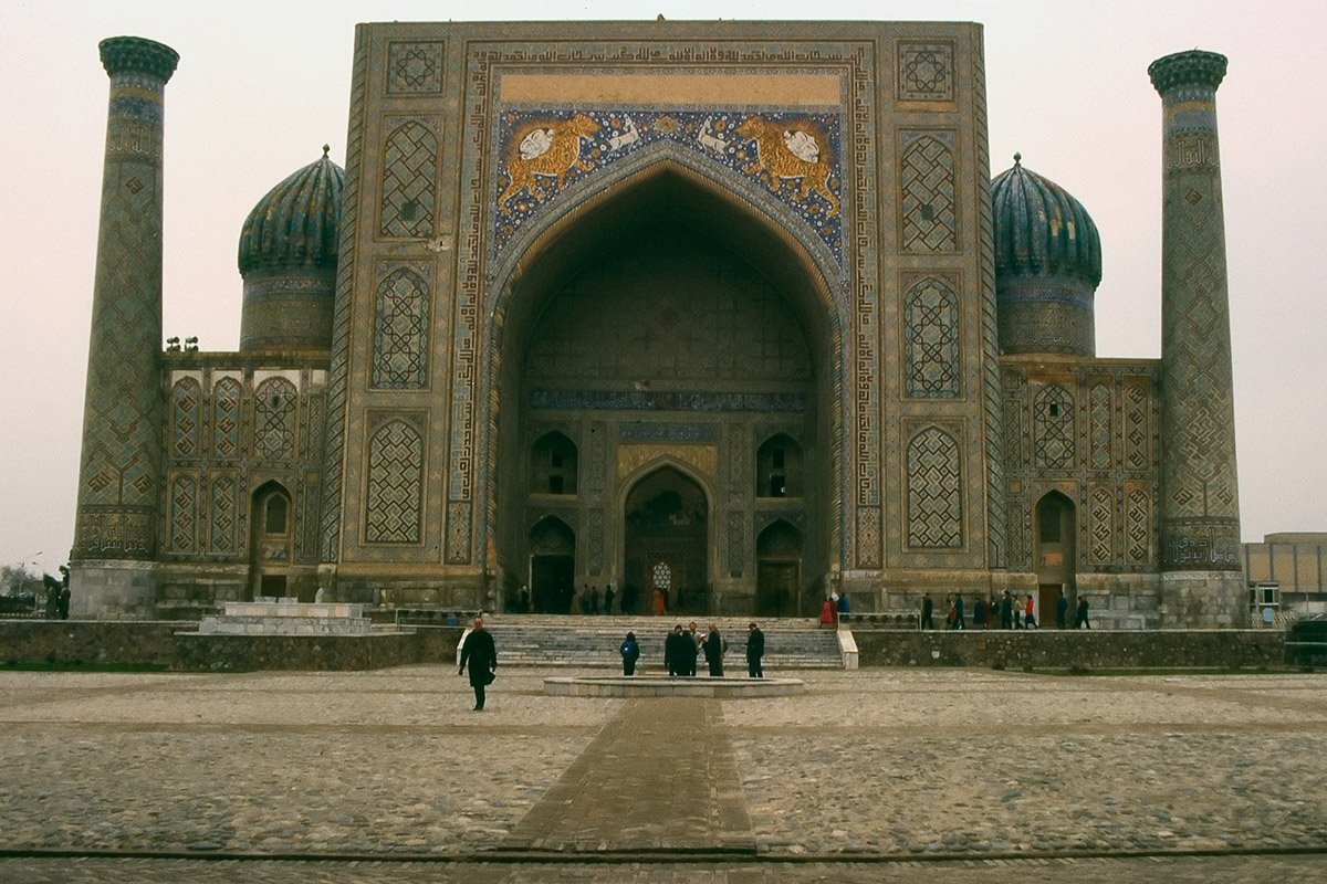 Sher Dor Madrasah in Samarkand - Uzbekistan